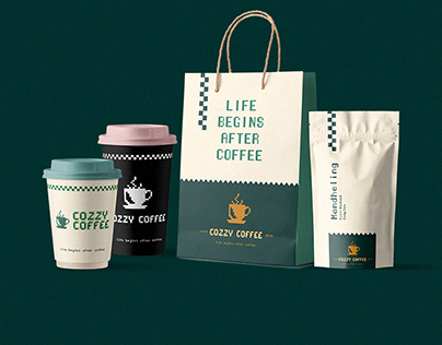 COZZY COFFEE - Re-branding & Product Design, branding by someonelse. studio — a Hong Kong creative design studio for branding, graphic design and photography.